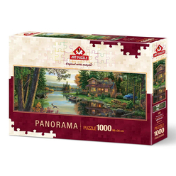 Art Puzzle - Art Puzzle Huzurun Resmi 1000 Parça Panorama Puzzle 4483