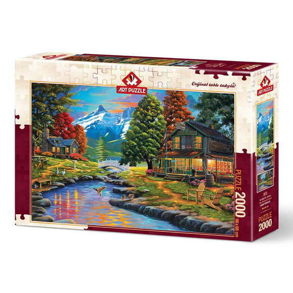 Art Puzzle İki Yaka Bir Orman 2000 Parça Puzzle 4575