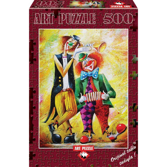 Art Puzzle 500 Parça Komik İkili 4182