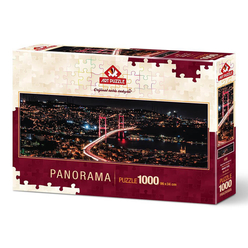 Art Puzzle Panorama Asya’dan Avrupa’ya 1000 Parça Puzzle 4480 - Thumbnail
