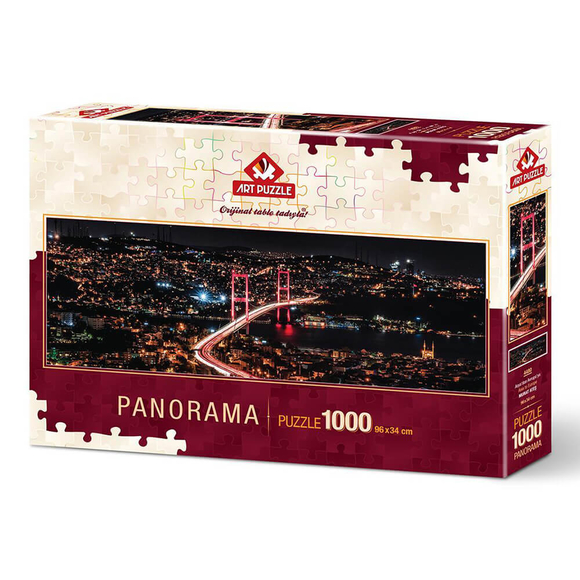 Art Puzzle Panorama Asya’dan Avrupa’ya 1000 Parça Puzzle 4480