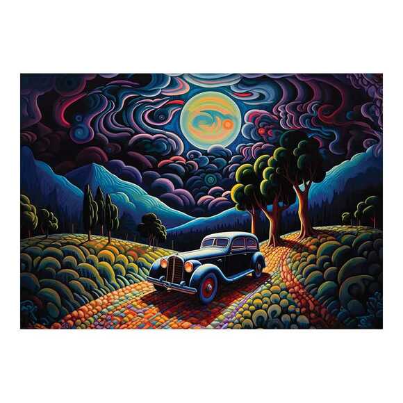Art Puzzle Transilvanya’Da Bir Gece 1000 Parça 68 X 48 Cm 5255