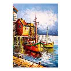 Art Puzzle Turuncu Liman 500 Parça 48 X 34 Cm 5091 - Thumbnail