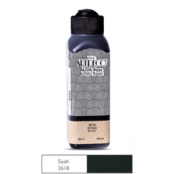 Artdeco Akrilik Boya 140ml Siyah 3618 - Thumbnail