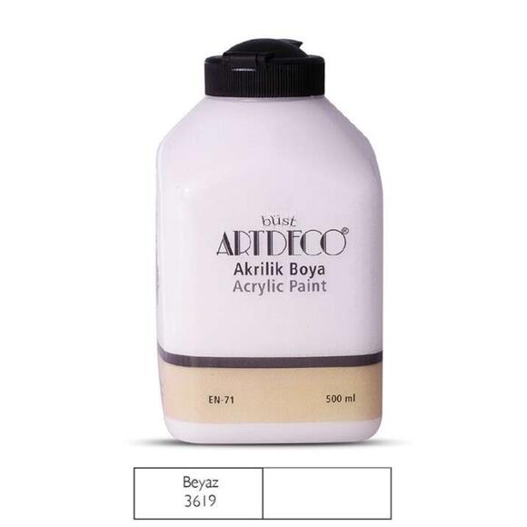 Artdeco Akrilik Boya 500Ml Beyaz 3619