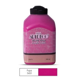 Artdeco - Artdeco Akrilik Boya 500Ml Fuşya 3653