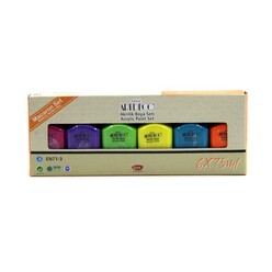 Artdeco Akrilik Boya 6X75Ml Set - Makaron Renkler 070I-As7 - Thumbnail