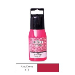 Artdeco - Artdeco Boyutlu Boya 60Ml Ateş Kırmızı 612