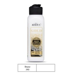 Artdeco - Artdeco Gold Multi-Surface Akrilik Boya 140Ml Beyaz 340