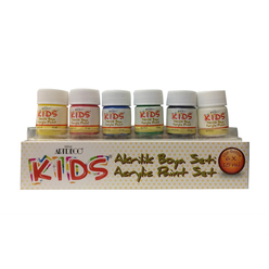 Artdeco Kids Akrilik Boya Seti 6 Renk 15 ml Y-502-S15 - Thumbnail