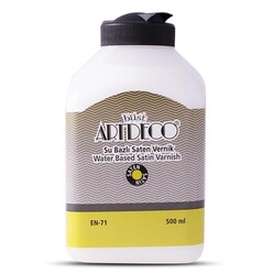 Artdeco - Artdeco Su Bazlı Saten Vernik 500Ml
