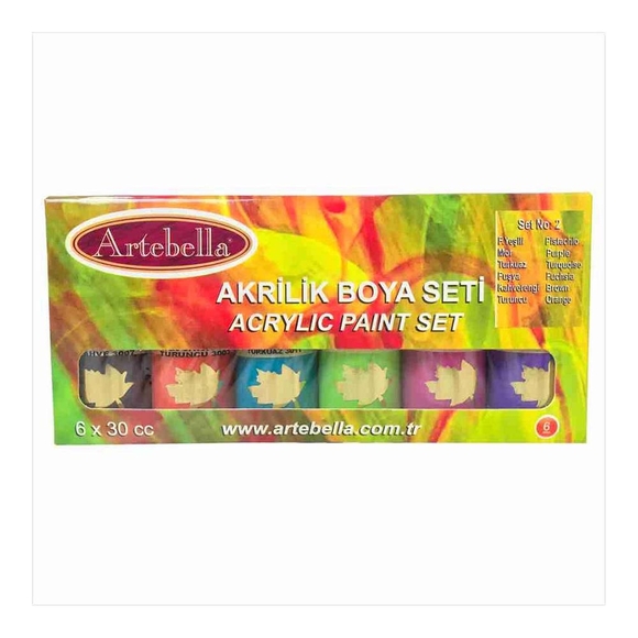Artebella Akrilik Boya Seti 30cc No:2