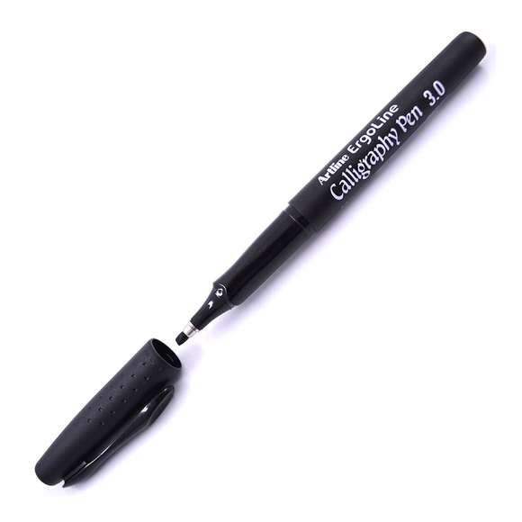 Artline Calligraphy Kalem 3.0 mm Siyah ERG-243