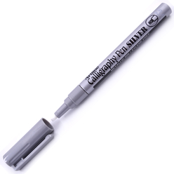 Artline Calligraphy Kalem Silver 2.5 mm EK-993XF - Thumbnail