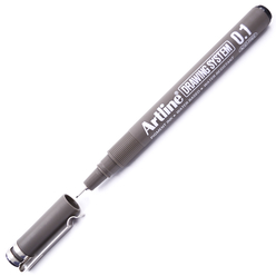 Artline Çizim Kalemi 0.1 mm Siyah EK-231 - Thumbnail