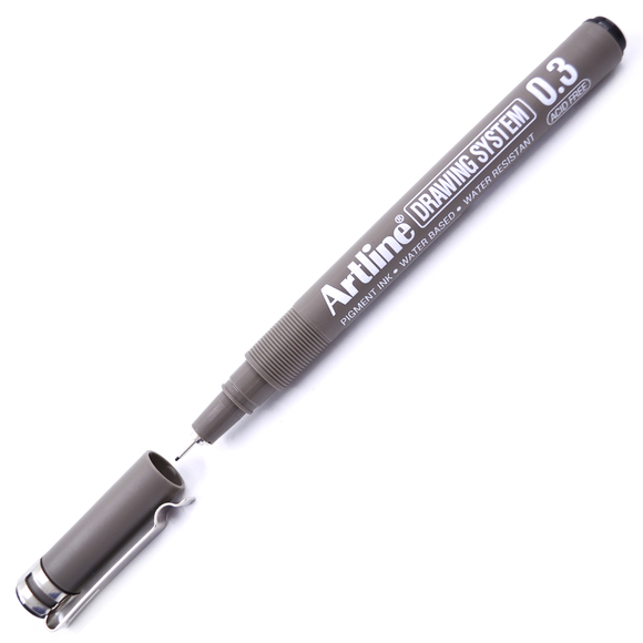 Artline Çizim Kalemi 0.3 mm Siyah EK-233