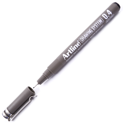 Artline Çizim Kalemi 0.4 mm Siyah EK-234 - Thumbnail