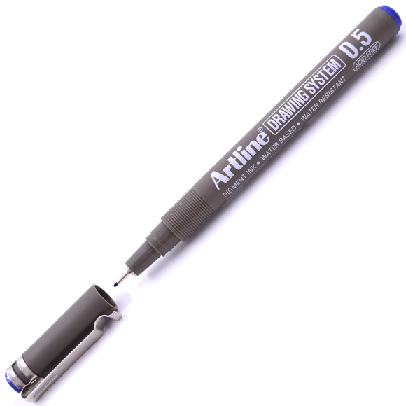 Artline Çizim Kalemi 0.5 mm Mavi EK-235