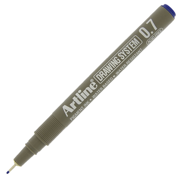 Artline Çizim Kalemi 0.7 mm Mavi EK-237