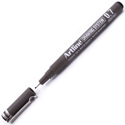 Artline Çizim Kalemi 0.7 mm Siyah EK-237 - Thumbnail