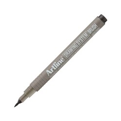 Artline Drawing System Brush Çizim Kalemi Fırça Siyah - Thumbnail