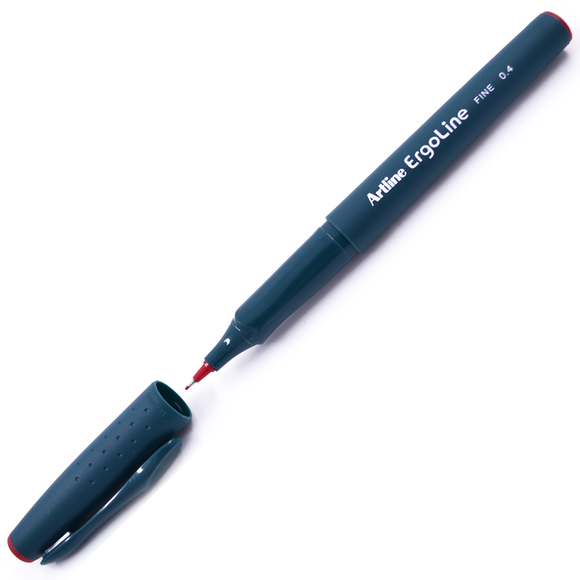 Artline Ergoline Kalem 0.4 mm Kırmızı ERG-3400