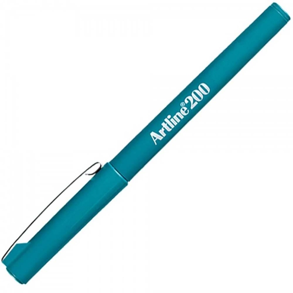 Artline Keçe Uçlu Yazı Kalemi Uç:0,6mm Koyu Yeşil 210N