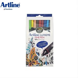 Artline Supreme Fine Pen Set 20 Renk - Thumbnail