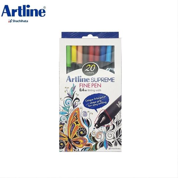 Artline Supreme Fine Pen Set 20 Renk