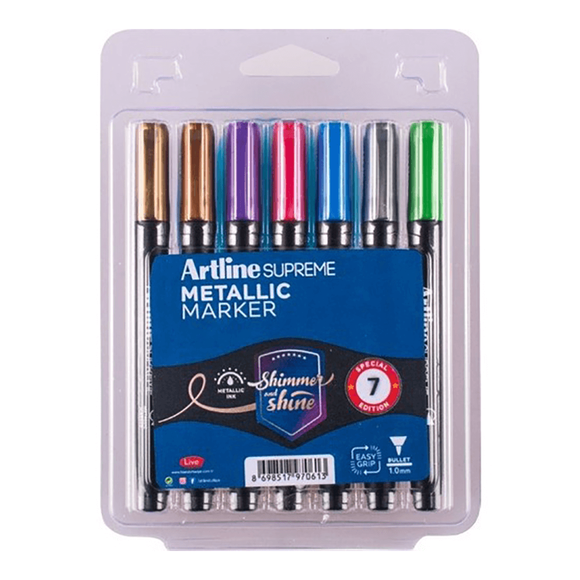 Artline Supreme Metalik Markr Seti 7’li 790