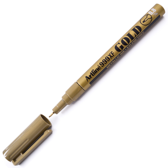 Artline Yaldızlı Marker Kalem Gold EK-999XF