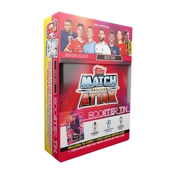 Topps - Asepto UEFA Şampiyonlar Ligi 22/23 Match Attax Metal Kutu Destek Paketi Kırmızı