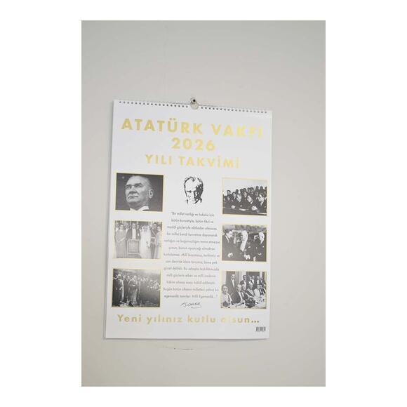 Atatürk Vakfı Duvar Takvimi 2026