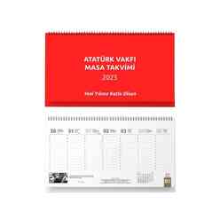 Atatürk Vakfı Masa Sümen Takvimi 2025 - Thumbnail