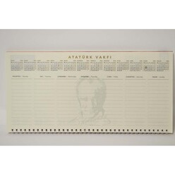 Atatürk Vakfı Masa Sümen Takvimi 2026 - Thumbnail