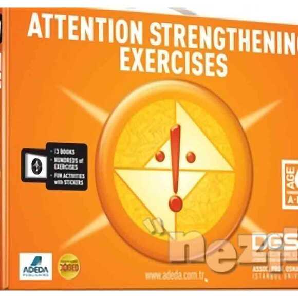 Attention Strengthening Exercises Dikkati Güçlendirme Seti Anasınıfı (6 Yaş İngilizce)