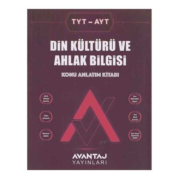 Avantaj TYT-AYT Din Kültürü ve Ahlak Bilgisi Konu Anlatımlı