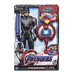 Avengers Endgame Titan Hero Power Fx 2.0 Captain America Figür E3301 - Thumbnail