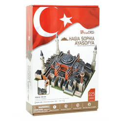 Ayasofya Camii 225 Parça 3D Puzzle MC134H - Thumbnail