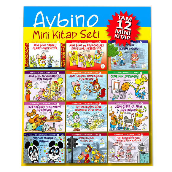 Ayben ile OyunMini Kitap Seti (12Li) 2 Yaş+