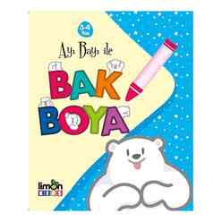 Limon Kids Yayınları - Ayı Bayı İle Bak Boya