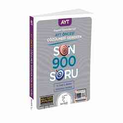Karekök Yayınları - AYT Öncesi Son 900 Soru (Sayısal)