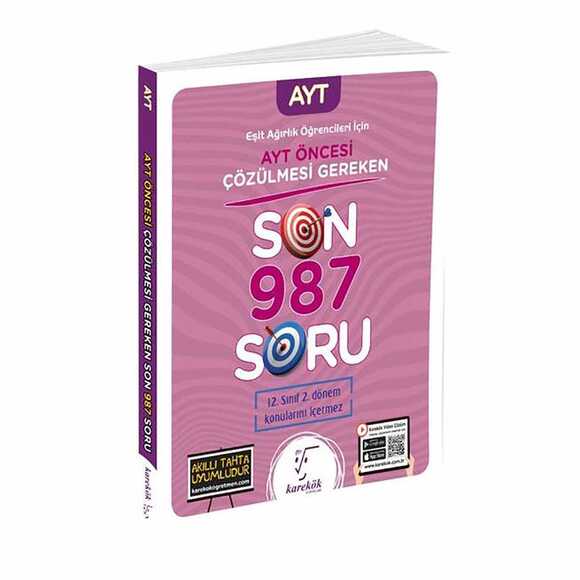 AYT Öncesi Son 987 Soru (Eşit Ağırlık)
