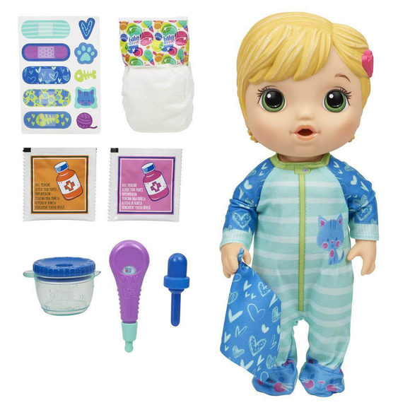 Baby Alive Bebeğim Hasta Oldu Sarışın E6937