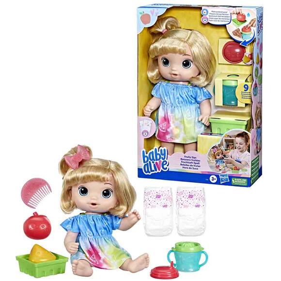 Baby Alive Bebeğimle Eğlenceli Yudumlar - Sarışın F7356