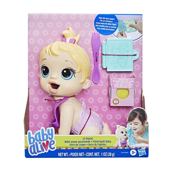 Baby Alive Bebeğimle Mama Eğlencesi Sarışın F2617