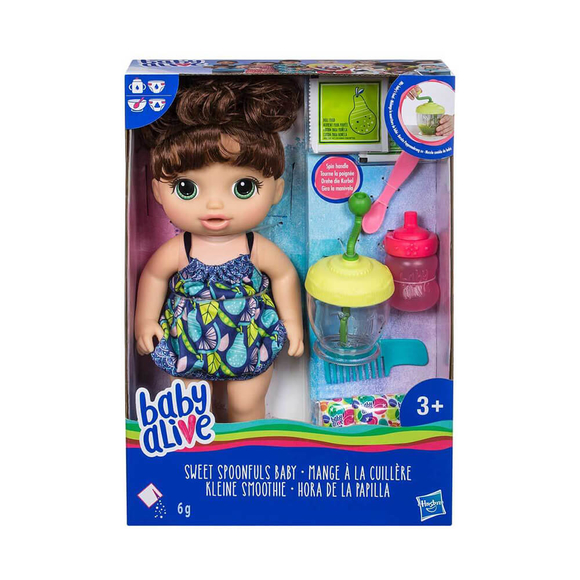 Baby Alive Bebeğimle Mama Zamanı Kumral E0587