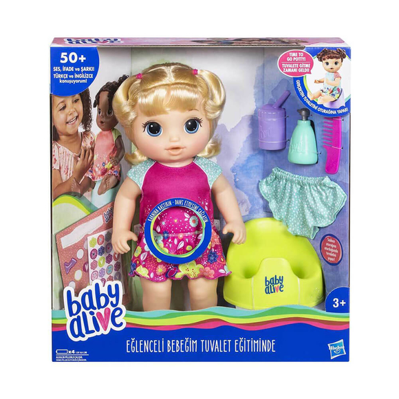 Baby Alive Eğlenceli Bebeğim Tuvalet Eğitiminde E0609