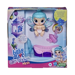 Baby Alive GloPixies Minik Peri Bebek Aqua Flutter F2599 - Thumbnail