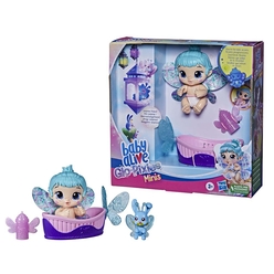 Baby Alive GloPixies Minik Peri Bebek Aqua Flutter F2599 - Thumbnail